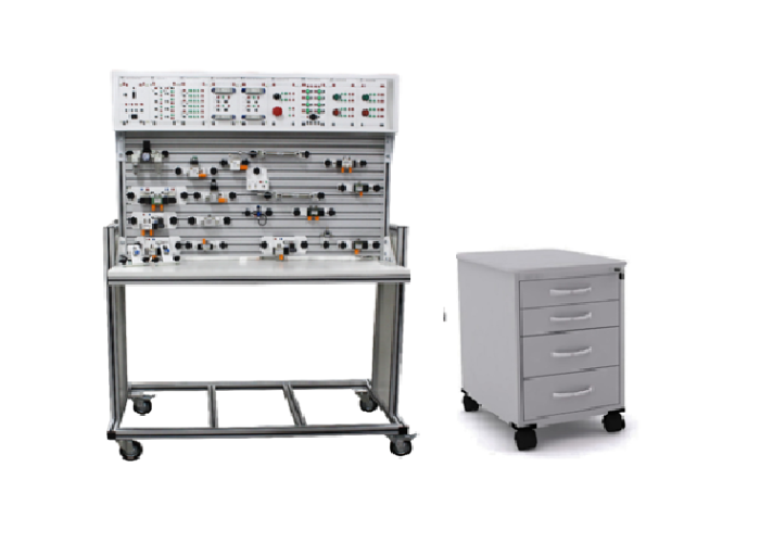 Bancada de ensaios para treinamento em Pneumática e Eletropneumática - BA0070