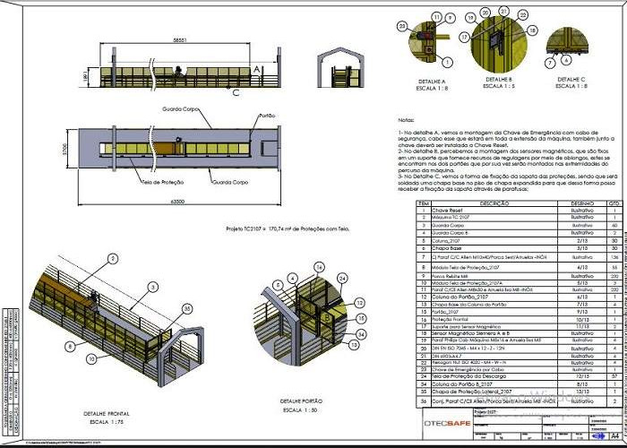Projetos Mecânicos de Adequação NR-12