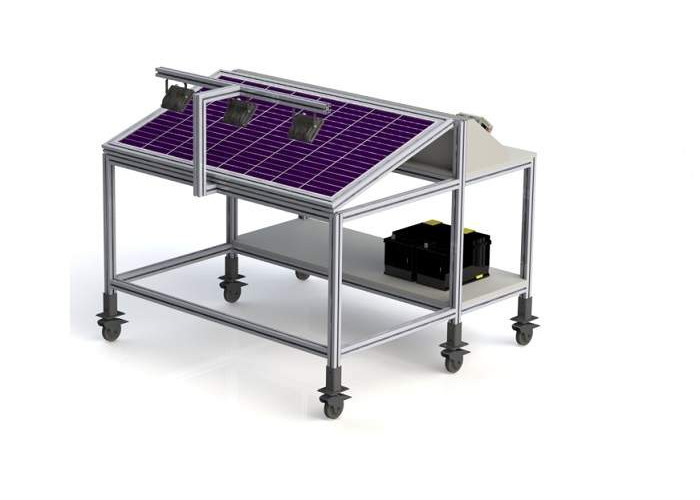 Bancada Didática de Energia Solar Fotovoltaica - BA0146